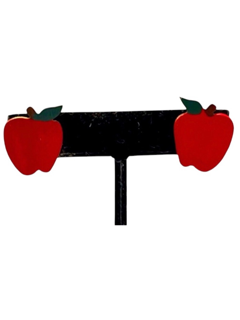 Handmade Apple Post Earrings